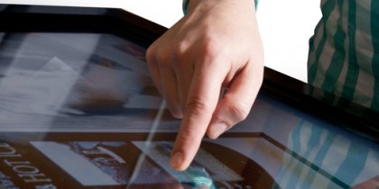 Freestanding Multi Touch Screen Kiosk
